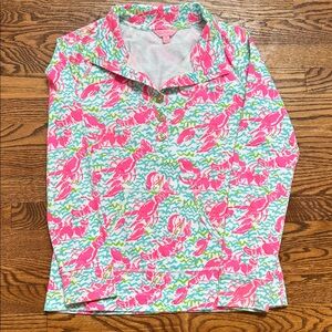 Lilly Pulitzer Lobster Print Popover